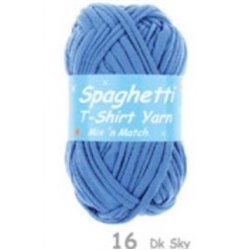 Spaghetti T-shirt yarn dark sky 16 100g