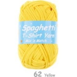 Spaghetti T-shirt Yarn Yellow 62 100g
