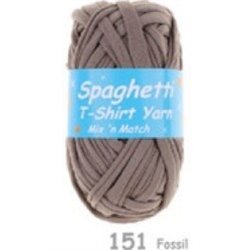 Spaghetti T-shirt yarn fossil 151 100g