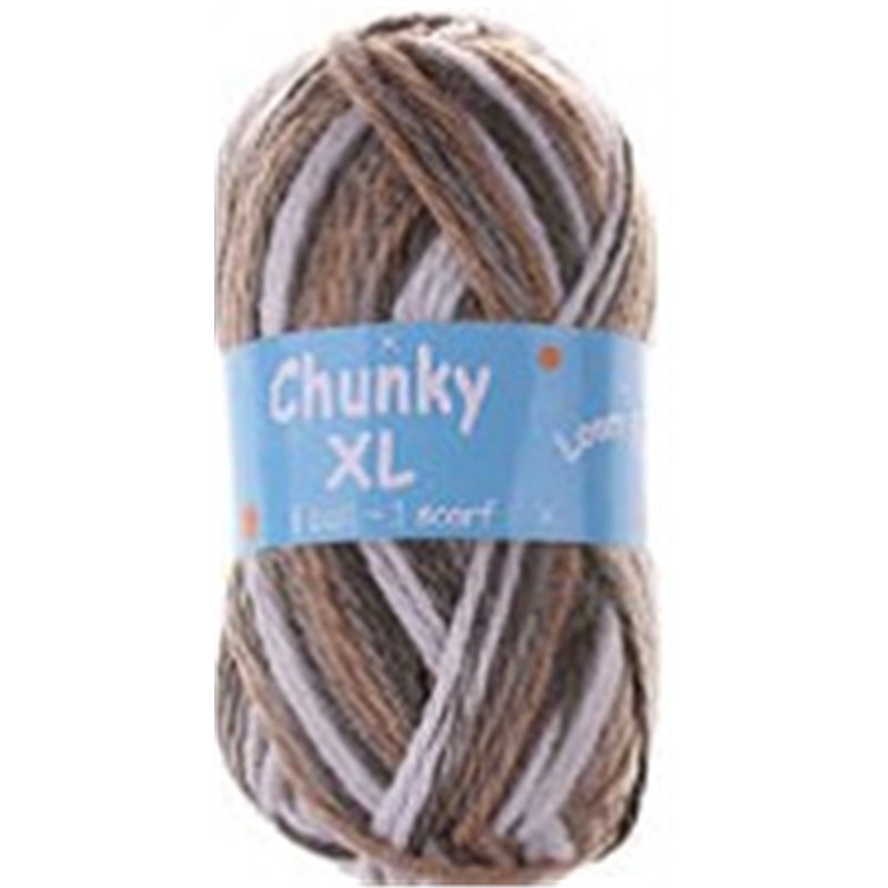 BL Chunky XL Bge/Brn/White/Camel 128 200g