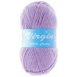 BL Virgin DK Cotton Lavender 35 100g