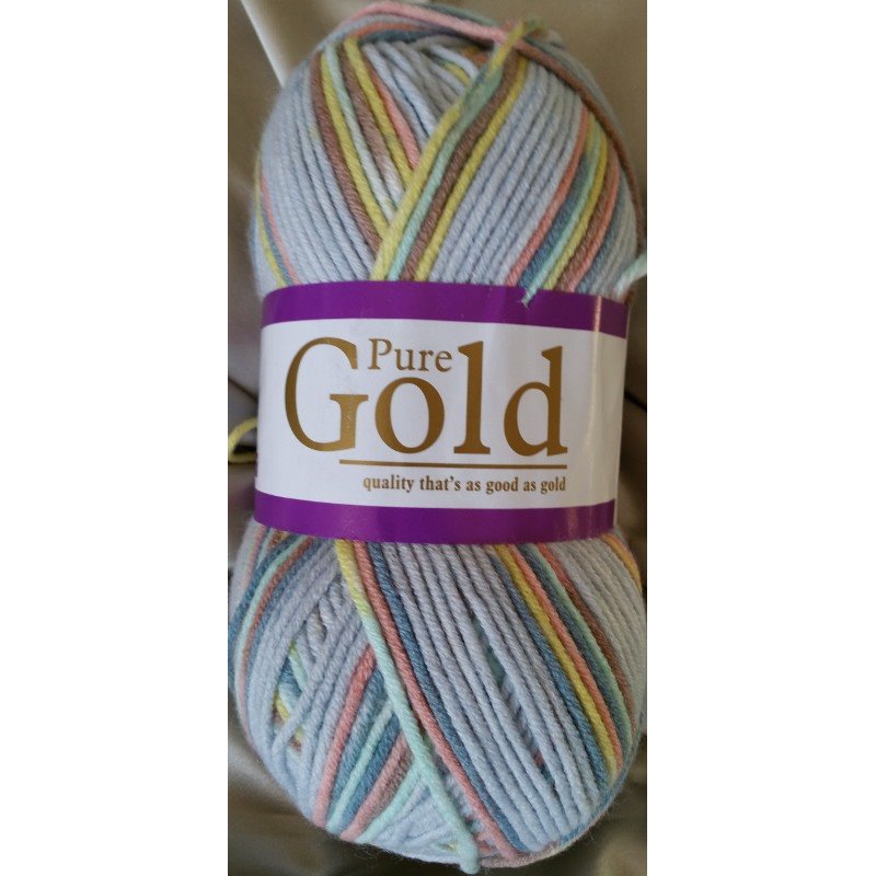 Pure Gold DK Print Sangria 150  100g