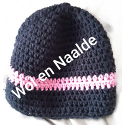 Crochet Beanie Mus 3-4yrs...