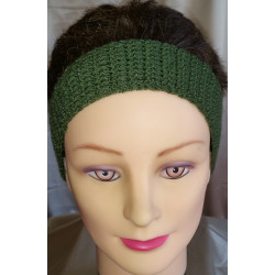 Crochet Headband Olive 221210*