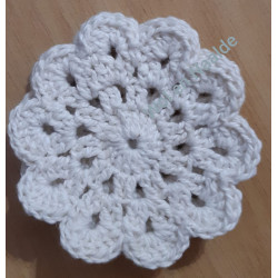 Crochet Coasters x4 Natural...