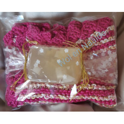 Knitted Washcloth with soap...