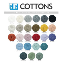 Elle Cottons 4Ply 022 Green...