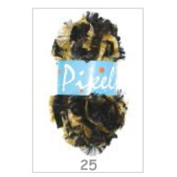 Pixels 025 Black/Gold 50g