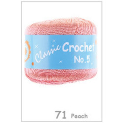 BL Crochet No.5 071 Peach 50g
