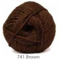 Charity DK 741 Brown 100g